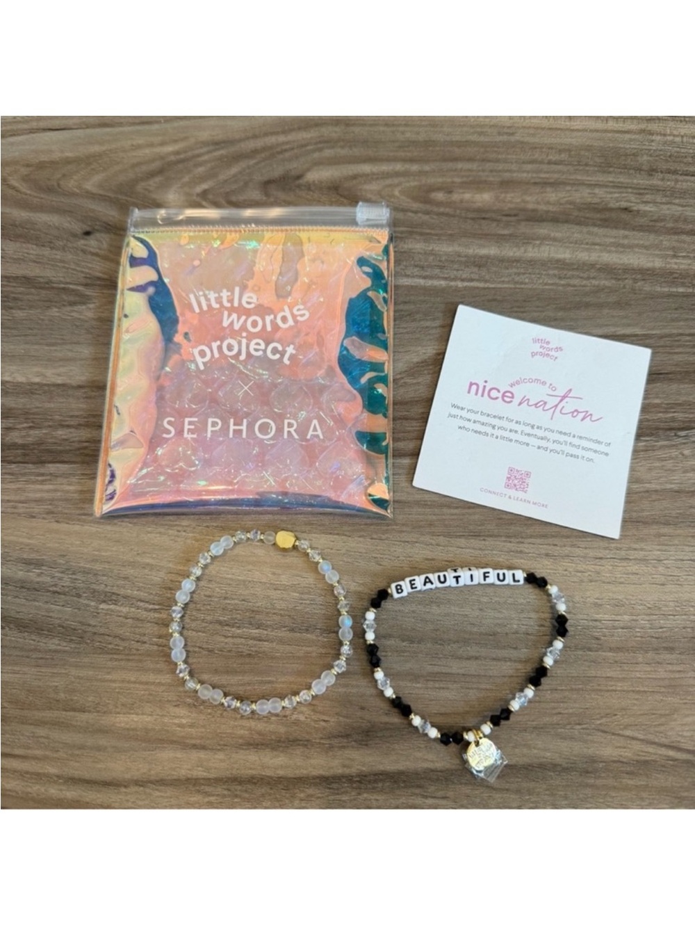 Brand new in packaging - Little Words Project 2 Bracelets